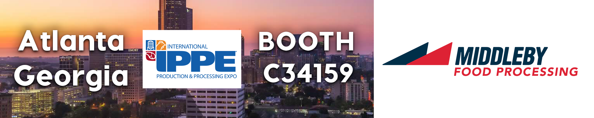 Middleby IPPE Banner